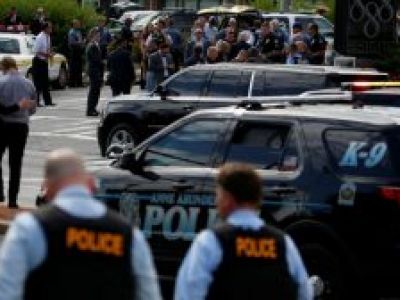 Стрельба в Capital Gazette. Фото: NewsBel.by Стрельба в Capital Gazette. Фото: NewsBel.by