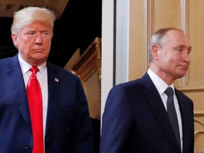 Путин после встречи с Трампом. Фото: Mosmonitor.ru Путин после встречи с Трампом. Фото: Mosmonitor.ru