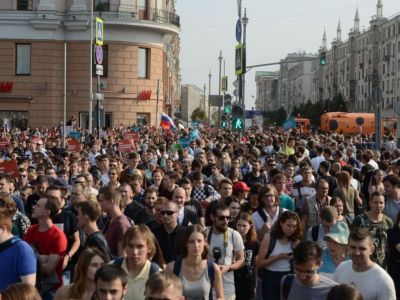 Акция 9.9.18 в Москве. Фото: Филипп Пионтковский / Акция 9.9.18 в Москве. Фото: Филипп Пионтковский /