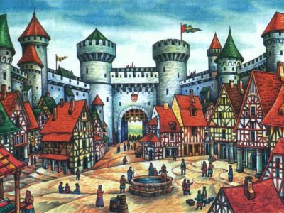 Средневековый город. Иллюстрация: flowersyola.ru Средневековый город. Иллюстрация: flowersyola.ru