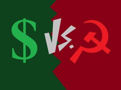 Капитализм против коммунизма. Иллюстрация: Publizist.ru Капитализм против коммунизма. Иллюстрация: Publizist.ru