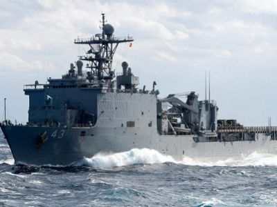 Десантный корабль-док "Форт-Макгенри" (USS Fort McHenry). Фото: U.S. Naval Forces Europe-Africa Десантный корабль-док "Форт-Макгенри" (USS Fort McHenry). Фото: U.S. Naval Forces Europe-Africa