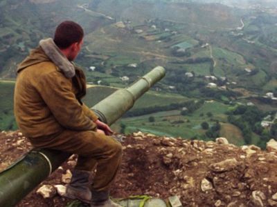 Дагестанское село на границе с Чечней, 1999 г. Фото: pikabu.ru Дагестанское село на границе с Чечней, 1999 г. Фото: pikabu.ru