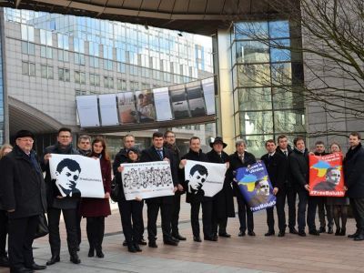 Акция депутатов Европарламента. Фото: facebook.com Акция депутатов Европарламента. Фото: facebook.com