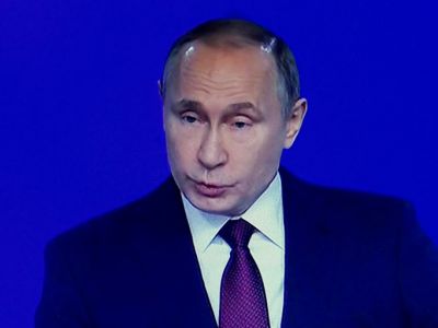 Путин и его послание Федеральному собранию 20.2.19. Скрин: 1 канал Путин и его послание Федеральному собранию 20.2.19. Скрин: 1 канал