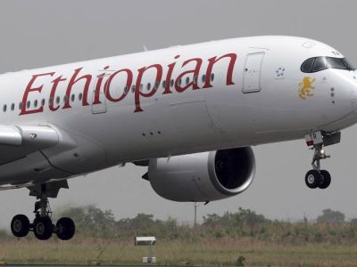 Самолет Ethiopian Airlines. Самолет Ethiopian Airlines.