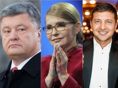 Президентские выборы в Украине: П. Порошенко, Ю. Тимошенко, В. Зеленский. Фото: Total.kz Президентские выборы в Украине: П. Порошенко, Ю. Тимошенко, В. Зеленский. Фото: Total.kz