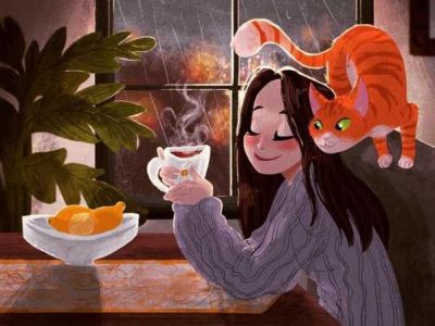 Домашний уют. Иллюстрация: kinderbooks.ru Домашний уют. Иллюстрация: kinderbooks.ru
