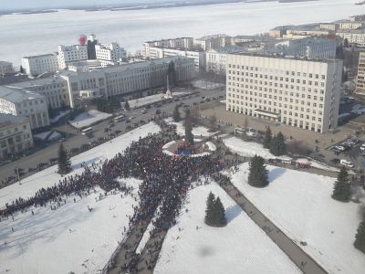 Антимусорный митинг в Архангельске. Фото: dvinatoday.ru Антимусорный митинг в Архангельске. Фото: dvinatoday.ru