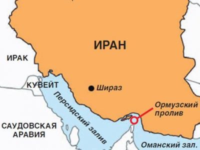 Иран и Ормузский пролив. Карта: argumenti.ru Иран и Ормузский пролив. Карта: argumenti.ru