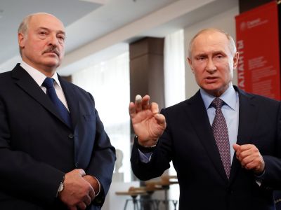 Путин и Лукашенко. Фото: Reuters/Scanpix Путин и Лукашенко. Фото: Reuters/Scanpix