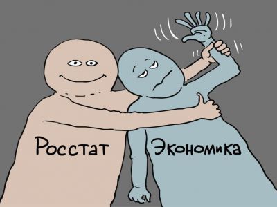 Росстат и экономика (после нокаута). Карикатура С.Елкина: dw.com Росстат и экономика (после нокаута). Карикатура С.Елкина: dw.com