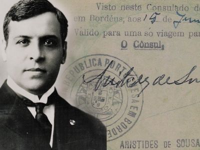 Аристидеш де Соуза Мендеш, Праведник Мира. Фото: ocaisdamemoria.com Аристидеш де Соуза Мендеш, Праведник Мира. Фото: ocaisdamemoria.com