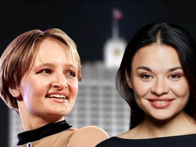 Катерина Тихонова и Ксения Шойгу. Фото: Tvrain.ru Катерина Тихонова и Ксения Шойгу. Фото: Tvrain.ru