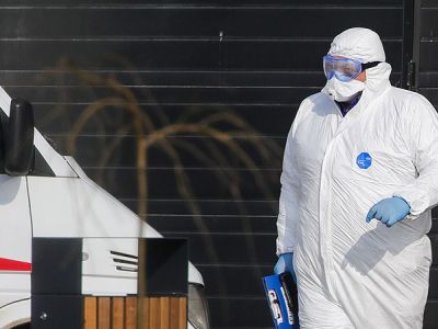 Больничный корпус в Коммунарке для пациентов с подозрением на COVID-19 Фото: Сергей Бобылев/ТАСС Больничный корпус в Коммунарке для пациентов с подозрением на COVID-19 Фото: Сергей Бобылев/ТАСС