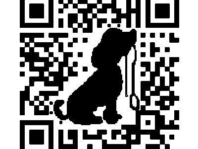 QR-код, собака. Источник: kangaderoo.nl QR-код, собака. Источник: kangaderoo.nl