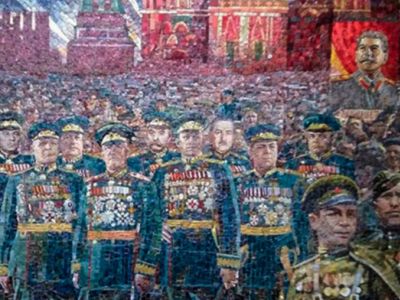 Мозаика в храме вооруженных сил. Фото: ВКонтакте Мозаика в храме вооруженных сил. Фото: ВКонтакте