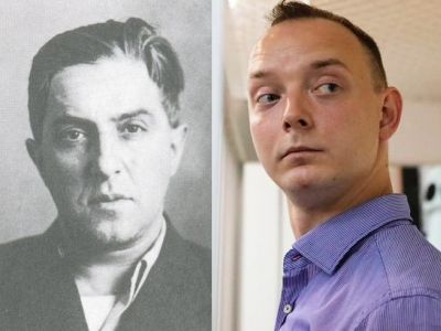 Михаил Кольцов и Иван Сафронов после ареста: www.facebook.com/profile.php?id=100000846776340 Михаил Кольцов и Иван Сафронов после ареста: www.facebook.com/profile.php?id=100000846776340