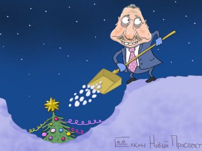Губернатор Санкт-Петербурга Беглов и новsq год. Карикатура С.Елкина: www.facebook.com/novyiprospect Губернатор Санкт-Петербурга Беглов и новsq год. Карикатура С.Елкина: www.facebook.com/novyiprospect