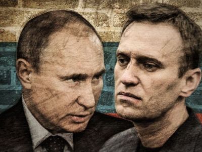Владимир Путин, Алексей Навальный. Коллаж: t.me/SerpomPo Владимир Путин, Алексей Навальный. Коллаж: t.me/SerpomPo