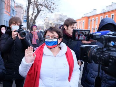 Юлия Галямина перед зачтением приговора, 23.12.2020. Фото: Владимир Терешков / RTVI Юлия Галямина перед зачтением приговора, 23.12.2020. Фото: Владимир Терешков / RTVI