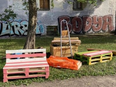 Процесс обустройства сквера на 10-й линии Васильевского острова, Санкт-Петербург. Фото: gorsreda-spb.ru Процесс обустройства сквера на 10-й линии Васильевского острова, Санкт-Петербург. Фото: gorsreda-spb.ru