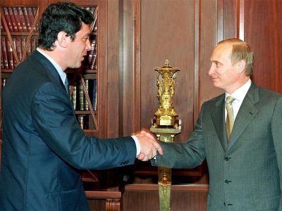 Борис Немцов с Владимиром Путиным. Фото: с сайта nemtsov.ru Борис Немцов с Владимиром Путиным. Фото: с сайта nemtsov.ru