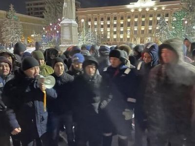 Протестующие в Казахстане, янв. 2022. Фото: t.me/zerkalo_io Протестующие в Казахстане, янв. 2022. Фото: t.me/zerkalo_io