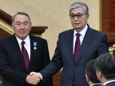 Нурсултан Назарбаев (слева) и Касым-Жомарт Токаев. Фото: Владислав Воднев / РИА Новости Нурсултан Назарбаев (слева) и Касым-Жомарт Токаев. Фото: Владислав Воднев / РИА Новости