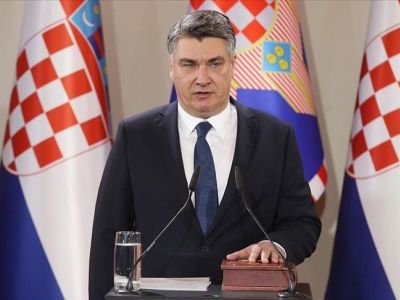 Зоран Миланкович, президент Хорватии. Фото: www.aa.com.tr Зоран Миланкович, президент Хорватии. Фото: www.aa.com.tr