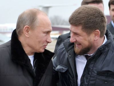 Владимир Путин и Рамзан Кадыров. Фото: AFP Владимир Путин и Рамзан Кадыров. Фото: AFP