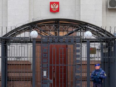 Здание посольства Российской Федерации в Украине. Фото: Андрей Ратмиров / ТАСС Здание посольства Российской Федерации в Украине. Фото: Андрей Ратмиров / ТАСС