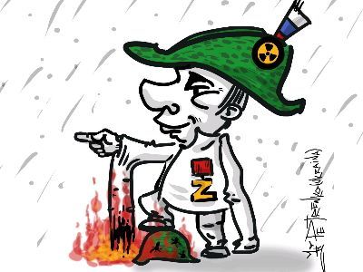 Вперед, орлы, а он за вами / сам Путин постоит за вашими гробами. Карикатура А.Петренко: t.me/PetrenkoAndryi Вперед, орлы, а он за вами / сам Путин постоит за вашими гробами. Карикатура А.Петренко: t.me/PetrenkoAndryi