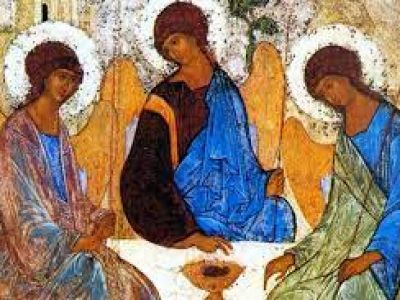 Икона "Святая Троица" Андрея Рублева. Фото: Александр Сенцов/ТАСС Икона "Святая Троица" Андрея Рублева. Фото: Александр Сенцов/ТАСС