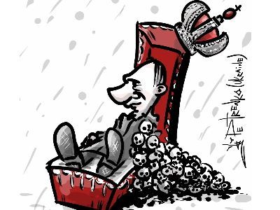 70 лет Путина – убийцы и палача. Карикатура А.Петренко: t.me/PetrenkoAndryi 70 лет Путина – убийцы и палача. Карикатура А.Петренко: t.me/PetrenkoAndryi