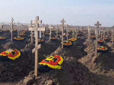 Могилы наемников "ЧВК Вагнера" на кладбище возле станицы Бакинская в Краснодарском крае, 22 января 2023 г. Фото: REUTERS Могилы наемников "ЧВК Вагнера" на кладбище возле станицы Бакинская в Краснодарском крае, 22 января 2023 г. Фото: REUTERS