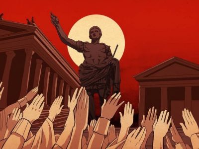 Культ личности, цезаризм. Иллюстрация: telegra.ph Культ личности, цезаризм. Иллюстрация: telegra.ph
