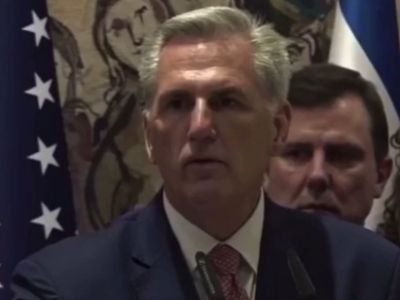 Спикер палаты представителей конгресса США Кевин Маккарти. Скрин видео: t.me/Politkrem Спикер палаты представителей конгресса США Кевин Маккарти. Скрин видео: t.me/Politkrem