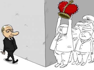 Коронация. Карикатура С.Елкина: telegra.ph Коронация. Карикатура С.Елкина: telegra.ph