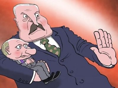 Защитник Путина. Карикатура dw.com Защитник Путина. Карикатура dw.com