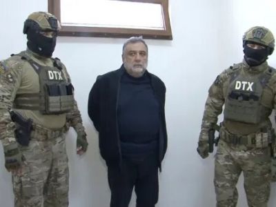 Рубен Варданян после задержания в Азербайджане. Фото: YouTube / DTX official channel Рубен Варданян после задержания в Азербайджане. Фото: YouTube / DTX official channel