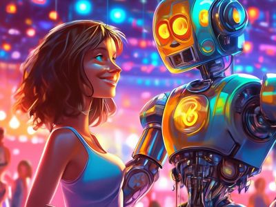 Девушка и робот. Иллюстрация: shedevrum.ai Девушка и робот. Иллюстрация: shedevrum.ai