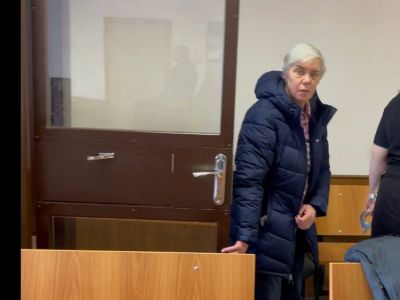 Надежда Буянова в суде. Фото: "ОВД-Инфо" Надежда Буянова в суде. Фото: "ОВД-Инфо"