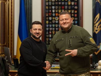 Владимир Зеленский и Валерий Залужный, 8.02.24. Фото: t.me/V_Zelenskiy_official Владимир Зеленский и Валерий Залужный, 8.02.24. Фото: t.me/V_Zelenskiy_official