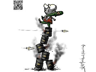 Когда закончится война России против Украины? Когда сгорит последний нефтяной завод в России.Карикатура А.Петренко: t.me/PetrenkoAndryi Когда закончится война России против Украины? Когда сгорит последний нефтяной завод в России.Карикатура А.Петренко: t.me/PetrenkoAndryi
