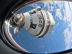 Starliner, пристыкованный к МКС. Фото: НАСА