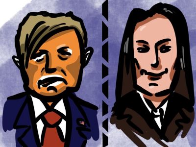 Дебаты Дональда Трампа и Камалы Харрис, 10.09.24. Рис. А.Петренко: t.me/PetrenkoAndryi Дебаты Дональда Трампа и Камалы Харрис, 10.09.24. Рис. А.Петренко: t.me/PetrenkoAndryi