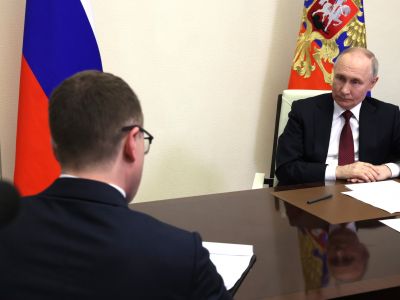 Интервью В.Путина П.Зарубину, 24.02.25. Фото: kremlin.ru Интервью В.Путина П.Зарубину, 24.02.25. Фото: kremlin.ru