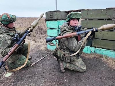 Боевая подготовка солдат из КНДР в Курской области. Фото: пресс-служба Минобороны РФ