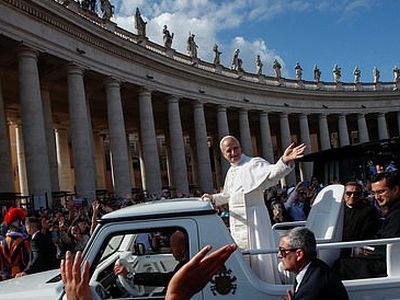 Интронизация папы римского Льва XIV. Фото: dailymail.co.uk Интронизация папы римского Льва XIV. Фото: dailymail.co.uk